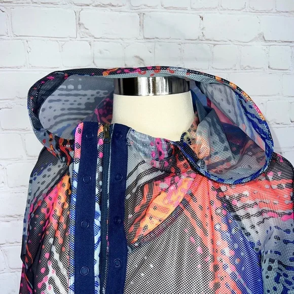 🚫SOLD! •🏃♀️NWOT |•ATHLETA•| Lava Hype Run Multicolor Jacket 🏃♀️ - Picture 9 of 16
